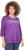 Ulla Popken UNIQUE Embroidered 3/4 Sleeve Tee Purple - T-Shirts - T-Shirts für Damen
