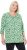 Ulla Popken Graphic Flower A-Line 3/4 Sleeve Tee Apple Green - T-Shirts - T-Shirts für Damen