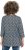 Ulla Popken Graphic Print Pleated 3/4 Sleeve Tee Atlantic Blue - T-Shirts - T-Shirts für Damen