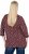Ulla Popken Gingerbread Print 3/4 Sleeve Tee Plum - T-Shirts - T-Shirts für Damen