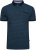 Kam Jeans 5527 AOP Pique Polo with Tipping on Collar/Cuffs Navy - Polo-shirts für herren - Polo-Shirts für Herren in großen Größen