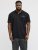 Jack & Jones College Logo Polo Short Sleeve Black - Polo-shirts für herren - Polo-Shirts für Herren in großen Größen