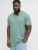 Jack & Jones College Logo Short Sleeve Polo Turquoise - Polo-shirts für herren - Polo-Shirts für Herren in großen Größen