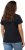 Ulla Popken BISOUS Short Sleeve Graphic Tee Navy Blue - Bedruckte T-shirts für herren - 
