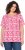 Ulla Popken Coral Reef Printed Short Sleeve V-Neck Tee Lychee - Bedruckte T-shirts für herren - 
