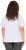 Ulla Popken Embroidered Face Motif Short Sleeve V-Neck Tee Light Grey Melange - Bedruckte T-shirts für herren - 