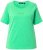 Ulla Popken TRUE Lettering Short Sleeve Tee Mint Green - Bedruckte T-shirts für herren - 