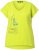 Ulla Popken Half-Sleeve A-line V-Neck Boat Pattern T-Shirt Lime - Bedruckte T-shirts für herren - 