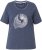 Ulla Popken Peacock Short Sleeve Graphic Tee - Bedruckte T-shirts für herren - 