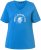 Ulla Popken Shell Picker Club Short Sleeve Graphic Tee Teal Blue - DAMENBEKLEIDUNG 40-66 - 