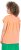 Ulla Popken Free Spirit Butterfly Cap Sleeve Graphic Tee Coral - Bedruckte T-shirts für herren - 