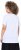 Ulla Popken Bow Short Sleeve Graphic Tee Snow White - Bedruckte T-shirts für herren - 