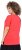 Ulla Popken Bow Short Sleeve Graphic Tee Light Red - Bedruckte T-shirts für herren - 