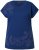 Ulla Popken Textured Paisley Motif Cap Sleeve Tee Navy - Bedruckte T-shirts für herren - 