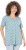 Ulla Popken Tile Print Short Sleeve Pleated Tee Light Moss Green - Bedruckte T-shirts für herren - Bedruckte Damen-T-Shirts