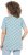 Ulla Popken Tile Print Short Sleeve Pleated Tee Light Moss Green - Bedruckte T-shirts für herren - Bedruckte Damen-T-Shirts