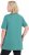 Ulla Popken Essential Front Pleat Tee Green - T-Shirts - T-Shirts für Damen