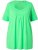Ulla Popken Essential Front Pleat Tee Mint Green - T-Shirts - T-Shirts für Damen