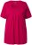 Ulla Popken Essential Front Pleat Tee Dark Raspberry - T-Shirts - T-Shirts für Damen