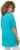 Ulla Popken Essential Front Pleat Tee Deep Aqua - T-Shirts - 