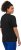 Ulla Popken Piping Accent Functional UVP 50+ Stretch Knit Top Black - T-Shirts - T-Shirts für Damen
