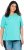 Ulla Popken Piping Accent Functional UVP 50+ Stretch Knit Top Aqua Green - T-Shirts - T-Shirts für Damen