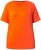 Ulla Popken Piping Accent Functional UVP 50+ Stretch Knit Top Orange Red - T-Shirts - T-Shirts für Damen