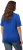 Ulla Popken Piping Accent Functional UVP 50+ Stretch Knit Top Royal Blue - T-Shirts - T-Shirts für Damen