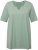 Ulla Popken Essential Notch Neck Stretch Tee Light Moss Green - T-Shirts - 