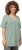 Ulla Popken Essential Notch Neck Stretch Tee Light Moss Green - T-Shirts - 