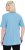 Ulla Popken Essential Notch Neck Stretch Tee Light Teal - T-Shirts - 