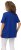 Ulla Popken Essential Notch Neck Stretch Tee Cobalt Blue - T-Shirts - 