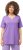 Ulla Popken Essential Notch Neck Stretch Tee Pale Lilac - T-Shirts - 