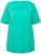Ulla Popken Essential Square Neck Stretch Tee Turquoise Green - T-Shirts - T-Shirts für Damen