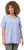 Ulla Popken Essential Square Neck Stretch Tee Sky Blue - T-Shirts - 