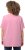 Ulla Popken Essential Square Neck Stretch Tee Light Pink - T-Shirts - T-Shirts für Damen