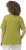 Ulla Popken Double Layer Rounded V-Neck Slim Fit Tee Apple Green - T-Shirts - 