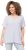Ulla Popken Textured Striped Short Sleeve Tee Snow White - T-Shirts - 