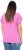 Ulla Popken Wing Sleeve V-Neck Tee Cool Pink - T-Shirts - T-Shirts für Damen