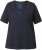 Ulla Popken Lace Trim Short Sleeve Tee Navy Blue - T-Shirts - 
