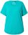Ulla Popken UPF 50 Quick Drying Tee Turquoise - T-Shirts - 