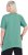 Ulla Popken Quick Drying Pointed Hem Stretch Fit Tee Ivy Green - T-Shirts - T-Shirts für Damen