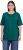 Ulla Popken Basic Round Neck Short Sleeve Relaxed Fit T-Shirt Teal Green - T-Shirts - 