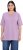 Ulla Popken Basic Round Neck Short Sleeve Relaxed Fit T-Shirt Lavender Pink - T-Shirts - T-Shirts für Damen
