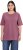 Ulla Popken Basic Round Neck Short Sleeve Relaxed Fit T-Shirt Dark Rose Red - T-Shirts - T-Shirts für Damen