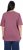 Ulla Popken Basic Round Neck Short Sleeve Relaxed Fit T-Shirt Dark Rose Red - T-Shirts - T-Shirts für Damen