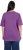 Ulla Popken Basic Round Neck Short Sleeve Relaxed Fit T-Shirt Purple - T-Shirts - T-Shirts für Damen