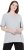 Ulla Popken Eco Cotton Basic T-Shirt 2-Pack Grey/Pink - T-Shirts - 