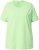 Ulla Popken Essential Round Neck Stretch Tee Light Green - T-Shirts - T-Shirts für Damen