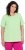 Ulla Popken Essential Round Neck Stretch Tee Light Green - T-Shirts - T-Shirts für Damen